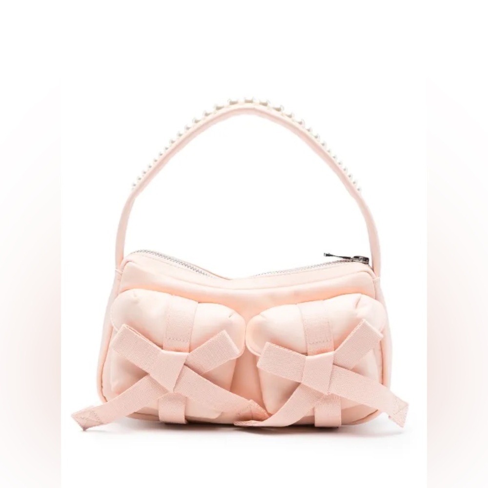 Simone Rocha Utility Bow Shoulder Bag Pink
